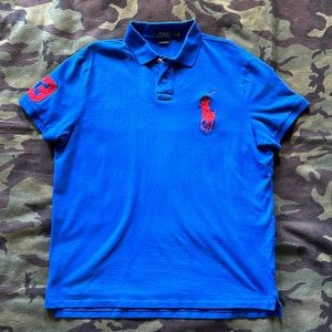 Polo Ralph Lauren big pony polo custom slim fit XL